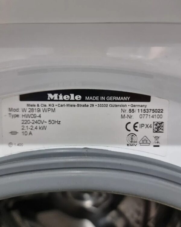 "MIELE", ugradna mašina za pranje veša, 6kg, A++, 6 meseci garancije, besplatan prevoz - Image 3