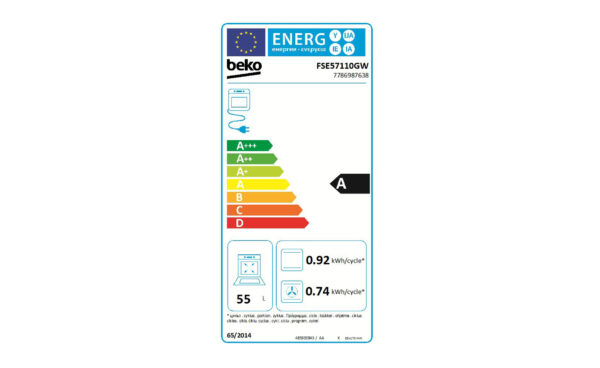 BEKO FSS 66001 GW, RINGLE, 60 CM, A KLASA, 5 GODINA GARANCIJA, CEKOVIMA NA 6 RATA, PREVOZ UKLJUCEN U CENU - Image 3
