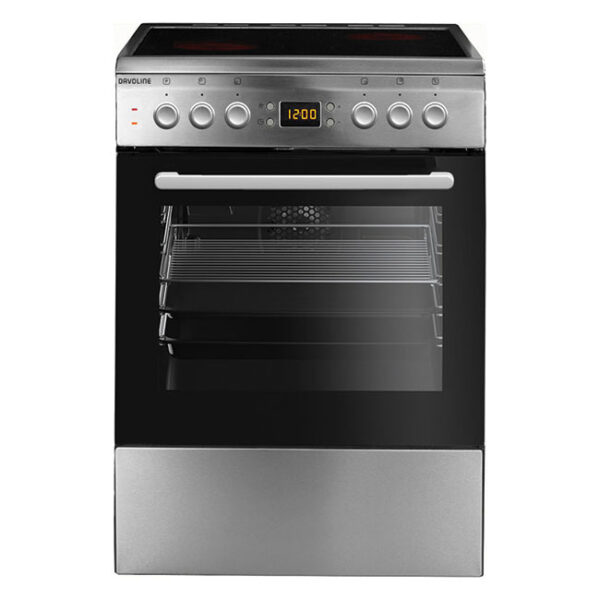 DAVOLINE DAC 800 IX, RAVNA PLOCA, INOX, 60 CM, POT. DUGMICI, GARANCIJA 5 GODINA, CEKOVIMA NA 6 RATA, PREVOZ UKLJUCEN U CENU