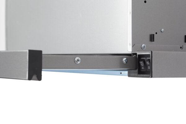DAVOLINE TELESCOPIC HOOD ESSE PLUS, 60 CM, GREY/INOX, 1 MOTOR, LED, GARANCIJA 5 GODINA, CEKOVIMA NA 6 MESECI - Image 3