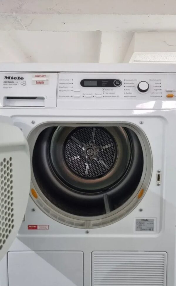 "Miele edition 111", polovna masina za susenje vesa, toplotna pumpa, 1-8 kg, A+++, VRHUNSKI UREDJAJ, GARANCIJA 6 MESECI, MOGUC PREVOZ - Image 3