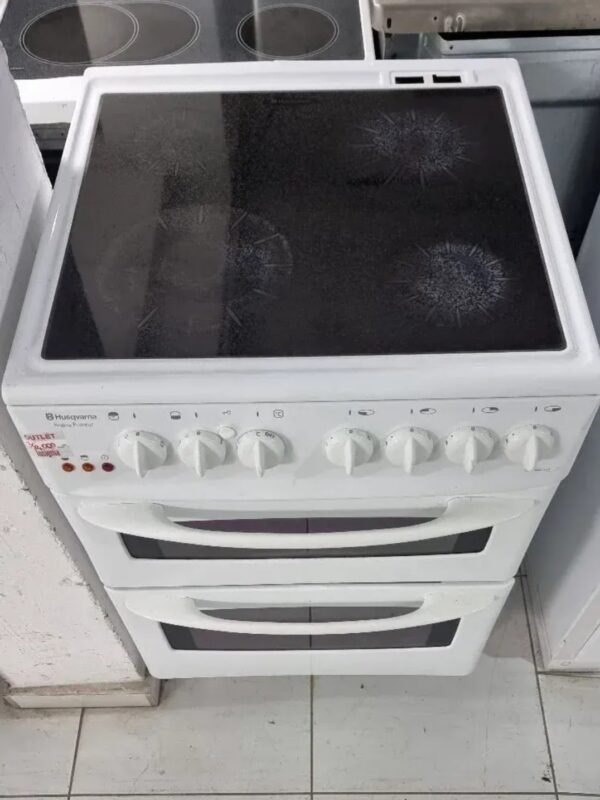 "Husqvarna", polovni sporet sa dve rerne, 60 cm, trofazni, garancija 6 meseci, prevoz ukljucen u cenu - Image 2
