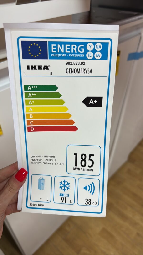 Nov ugradni zamrzivac "IKEA", Model: GenomFrysa 902.823.02 , 81,9cm, 90l, 25 meseci garancija, besplatan prevoz - Image 6