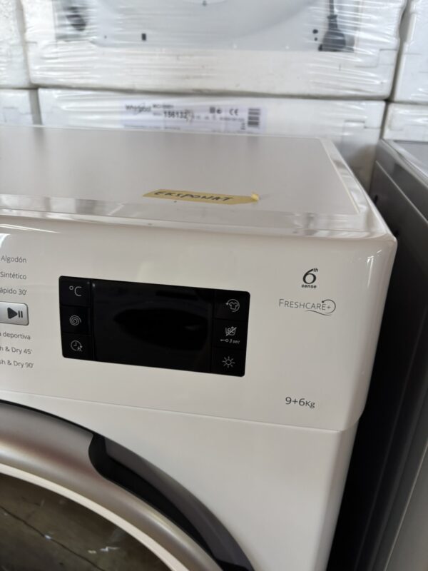 Nova kombinovana ves masina "Whirlpool", Model: WCF09BY, 9 pere/6 susi, 1400rpm, A klasa, Inverter, garancija 25 meseci, besplatan prevoz - Image 3