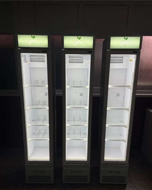 "EFFICOLD", GERMANY, Uske Slim Vitrina, 36cm širina, KAO NOVE, LED rasveta, prevoz ukljucen u cenu - Image 6