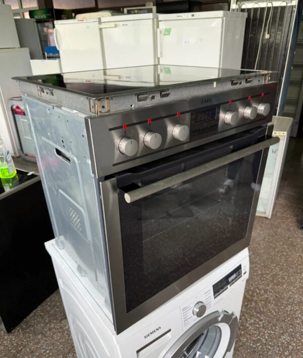 "AEG", GERMANY, Ugradni šporet, Inox, Turbo, Tooop model, prevoz ukljucen u cenu - Image 2