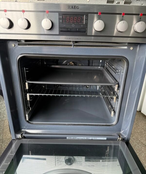 "AEG", GERMANY, Ugradni šporet, Inox, Turbo, Tooop model, prevoz ukljucen u cenu - Image 4