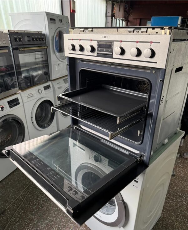 "AEG", GERMANY, Ugradni šporet, Inox, Turbo, Tooop model, prevoz ukljucen u cenu - Image 5