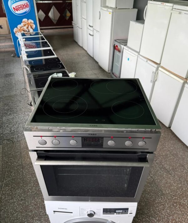 "AEG", GERMANY, Ugradni šporet, Inox, Turbo, Tooop model, prevoz ukljucen u cenu - Image 6