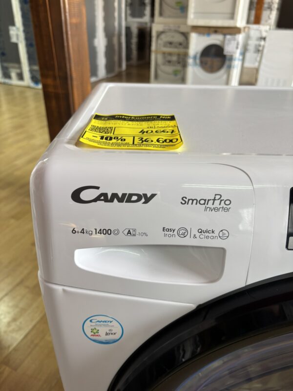 Nova kombinovana ves masina "Candy", sa estetskim ostecenjima, SLIM(45 cm dubina, 6/4, Inverter, A klasa, garancija 25 meseci, prevoz ukljucen u cenu - Image 2