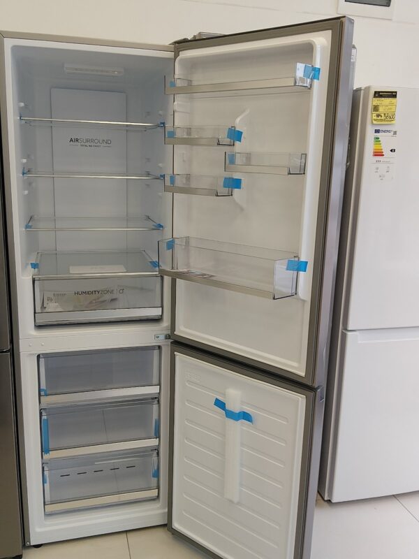 Nov kombinovani frizider "Haier", sa estetskim ostecenjima, 340 l, Total No Frost, Inverter, 185 cm, Inox, garancija 25 meseci, prevoz ukljucen u cenu - Image 6