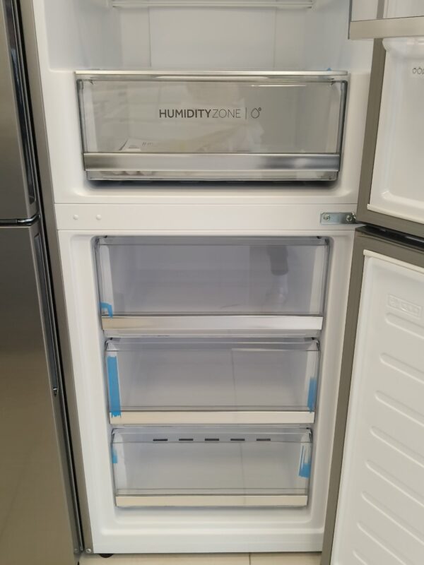 Nov kombinovani frizider "Haier", sa estetskim ostecenjima, 340 l, Total No Frost, Inverter, 185 cm, Inox, garancija 25 meseci, prevoz ukljucen u cenu - Image 4