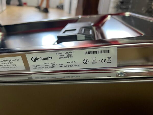 "Bauknecht", nova podpultna sudo masina, 45 cm širine, 10 kompleta, 7 programa, Inox, garancija 25 meseci, prevoz uključen u cenu. - Image 11