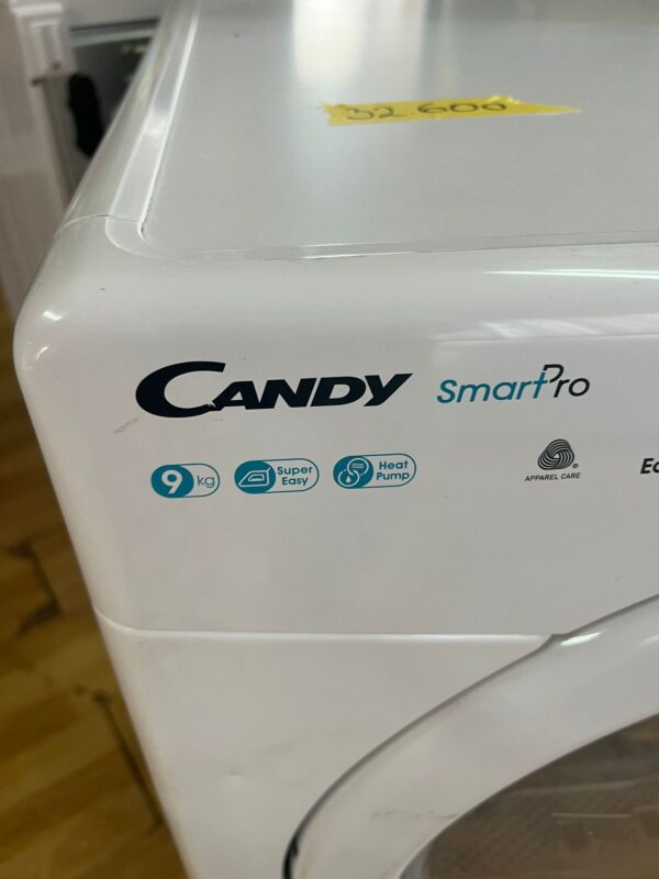 "Candy",  nova mašina za sušenje veša, 9 kg, toplotna pumpa, ProSmart, sa estetskim oštećenjima, 25 meseci garancije, prevoz uključen u cenu. - Image 4