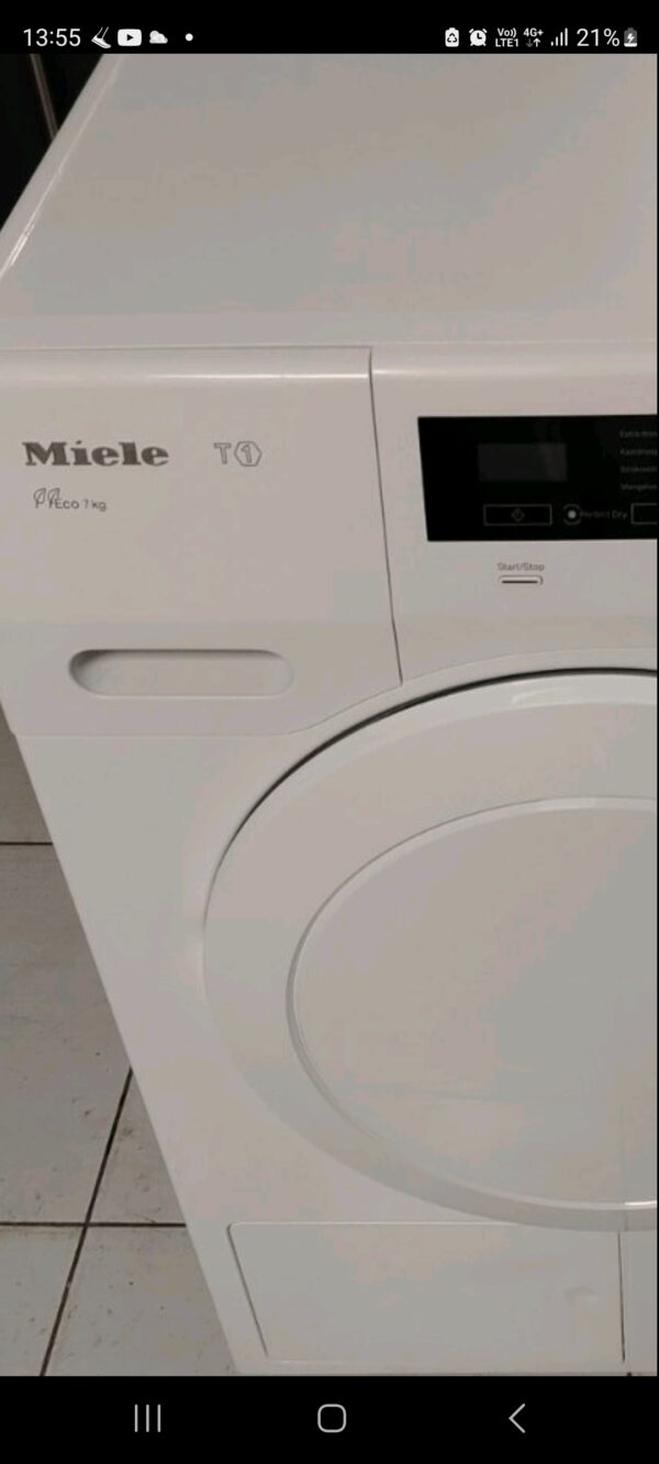 "Miele T1 Eco", masina za susenje vesa, 7 kg, Toplotna Pumpa, A++, kao nova, prevoz ukljucen u cenu - Image 3
