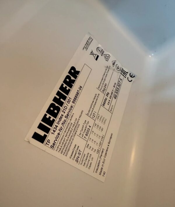 "LIEBHERR", GERMANY, polovan frižider sa komorom, Novi model, 85 cm, prevoz ukljucen u cenu - Image 3