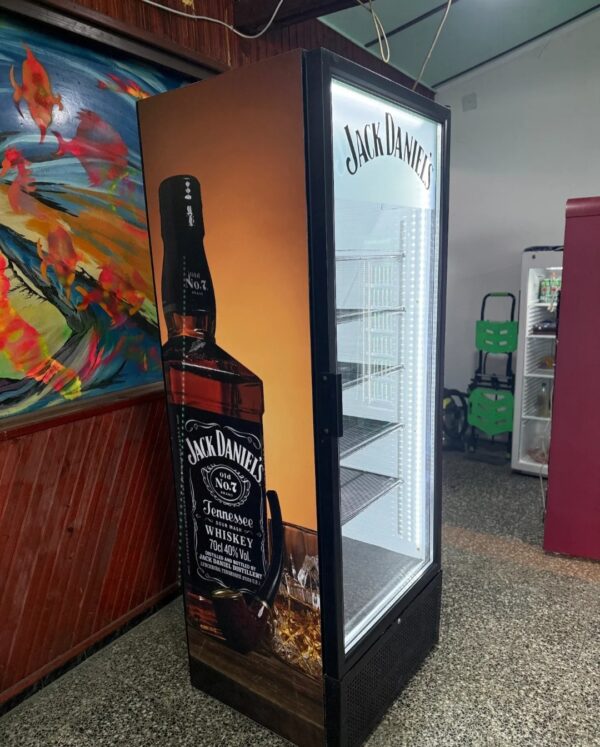 "JACK DANIELS", Ogromna rashladna vitrina, 800lit, FULL, LED - Image 9