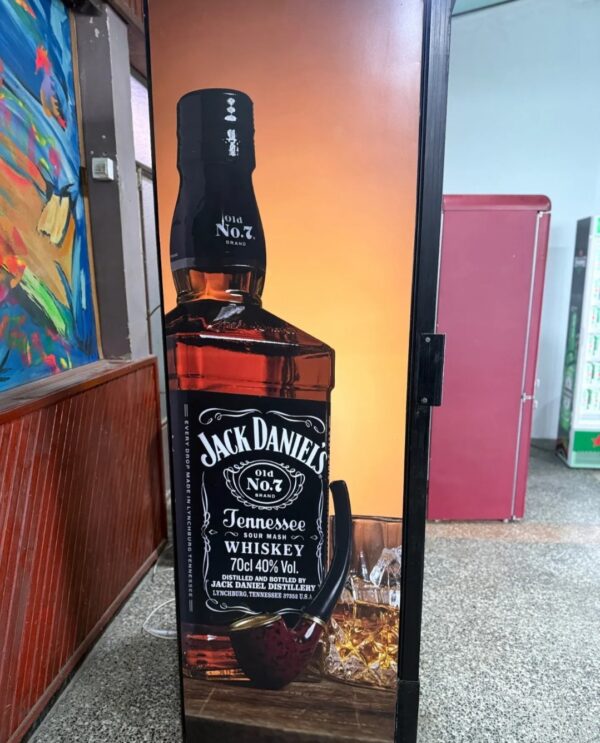 "JACK DANIELS", Ogromna rashladna vitrina, 800lit, FULL, LED - Image 6