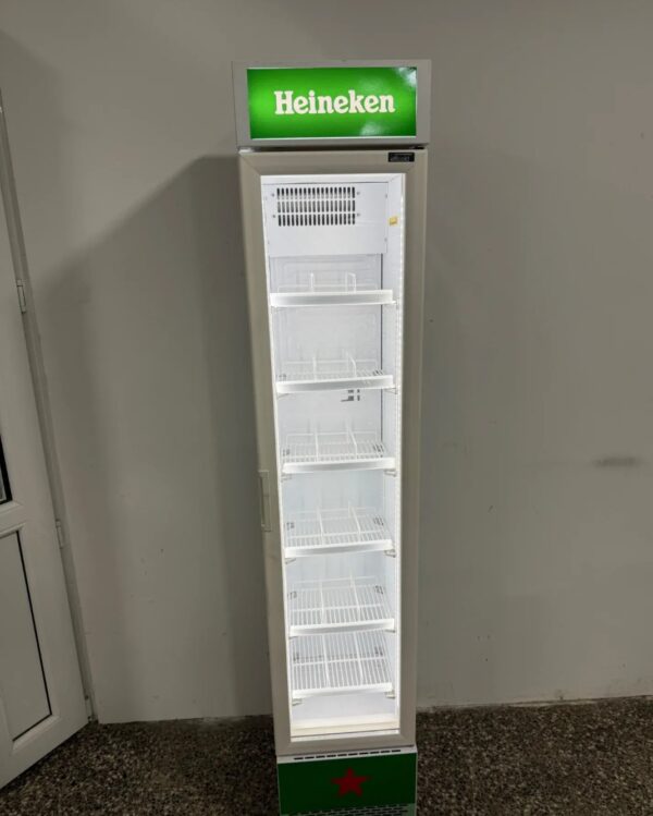 "HEINEKEN & Efficold" Fusion, GERMANY, polovna vitrina, PERFEKTNA, ultra slim vitrina 36cm, 187 cm - Image 7