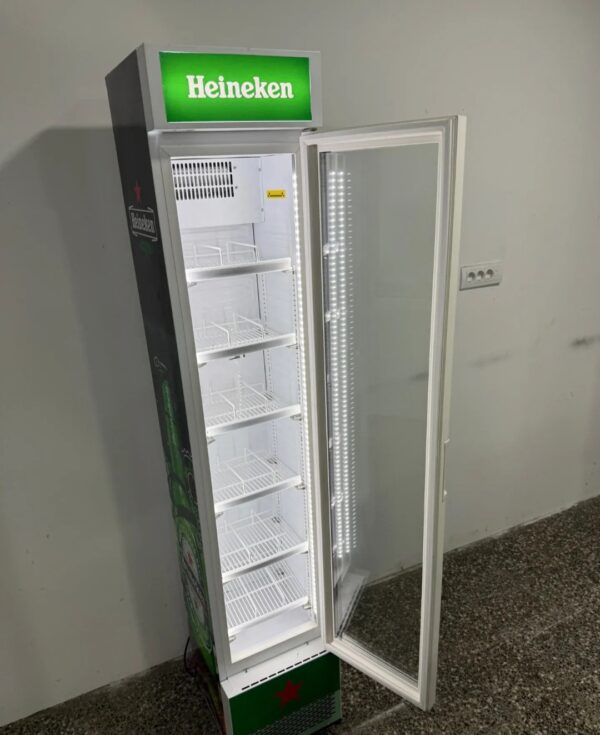 "HEINEKEN & Efficold" Fusion, GERMANY, polovna vitrina, PERFEKTNA, ultra slim vitrina 36cm, 187 cm - Image 5