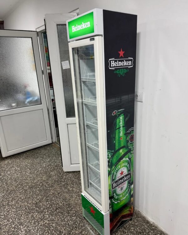 "HEINEKEN & Efficold" Fusion, GERMANY, polovna vitrina, PERFEKTNA, ultra slim vitrina 36cm, 187 cm - Image 4