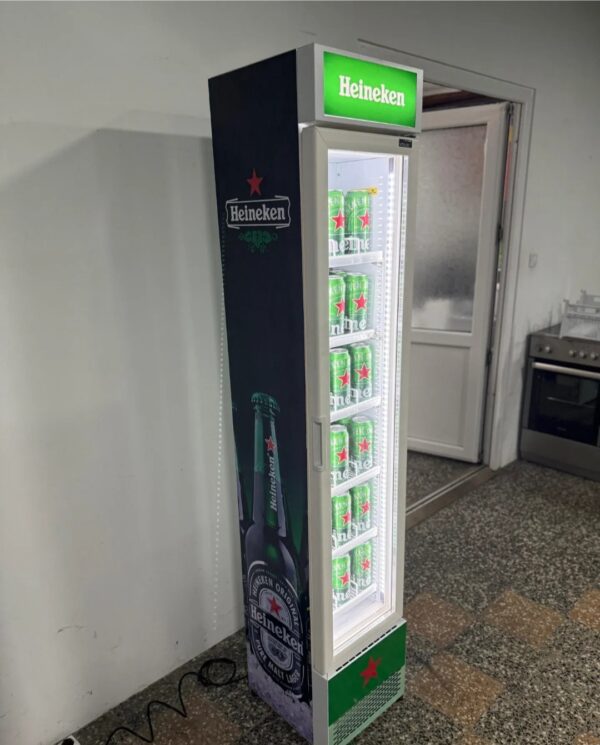 "HEINEKEN", GERMANY, Ultra Slim vitrina, 36 širina, PERFEKTNA, prevoz ukljucen u cenu - Image 2