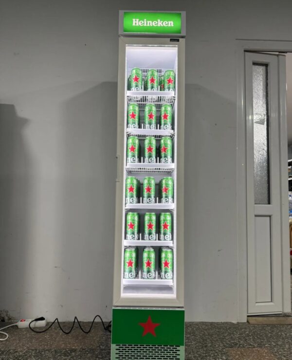 "HEINEKEN", GERMANY, Ultra Slim vitrina, 36 širina, PERFEKTNA, prevoz ukljucen u cenu - Image 5