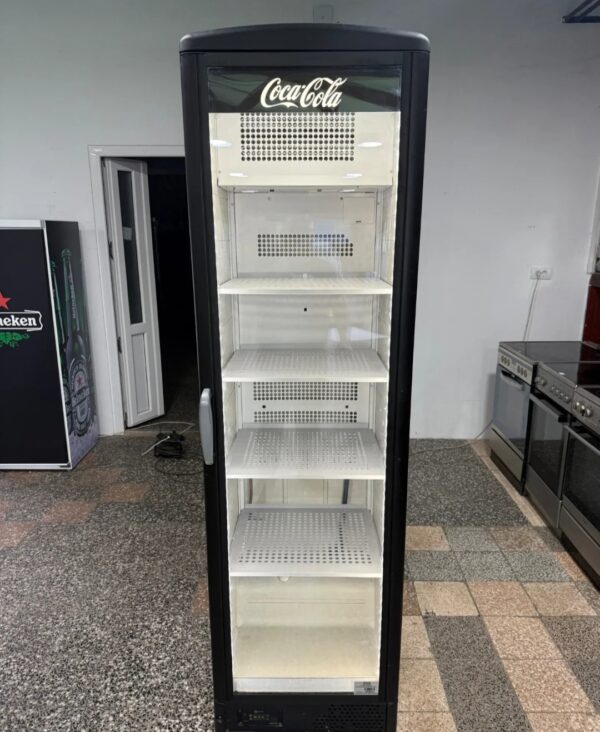 "COCA COLA", polovna vitrina, GERMANY, Black Edition ,FULL LED rasveta, extra model - Image 8