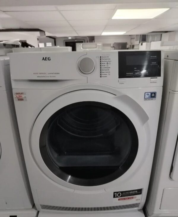 "AEG - 8000 series", polovna  masina za susenje vesa, 8 kg, Toplotna Pumpa, 6 meseci garancija, prevoz uracunat u cenu