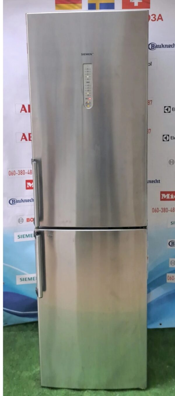 "SIEMENS XXL", polovan kombinovani frižider, 200x70 cm, OGROMAN, inox, A+++, uvoz Swiss, moguc prevoz uz dogovor