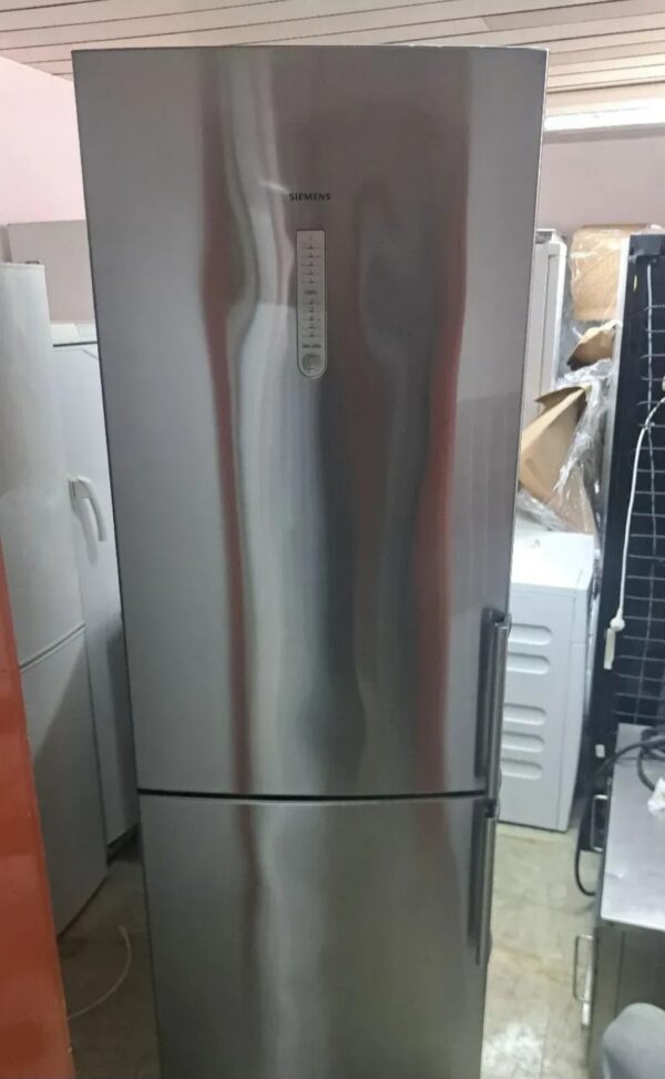 "SIMENS XXL", polovan kombinovani frižider, Inox, DZAMBO,  200x70, ogroman, A+++, garancija 6 meseci, moguc prevoz - Image 4
