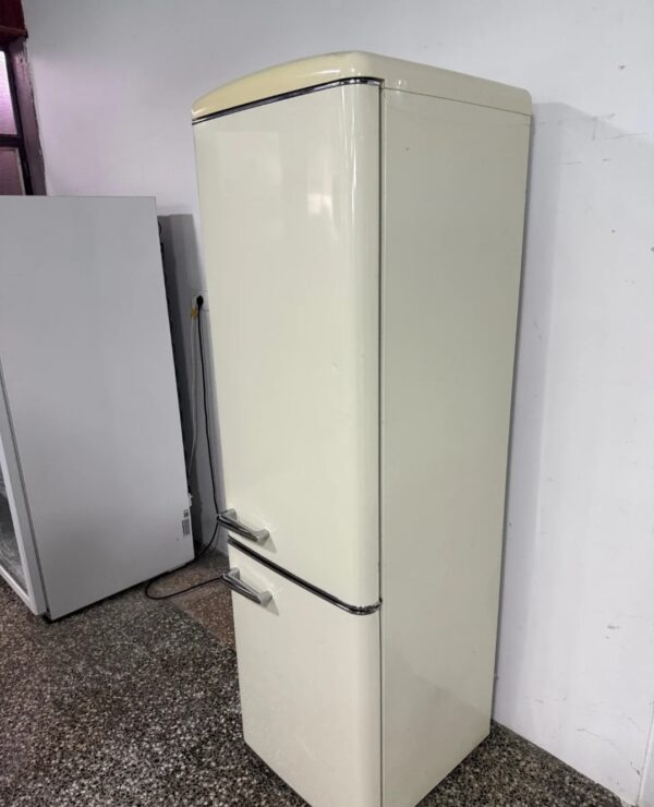 RETRO "Exquisit",  Germany Bež Créme polovan kombinovani frižider, 182x55, prevoz ukljucen u cenu - Image 7
