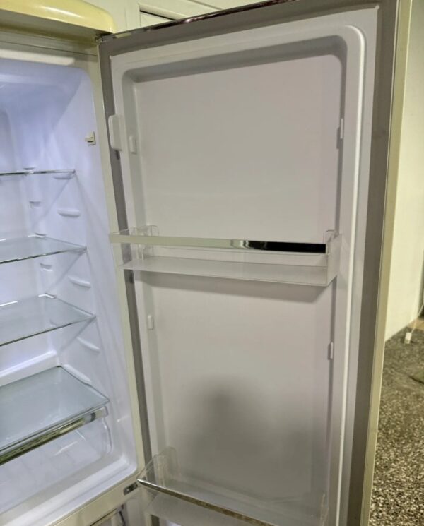 RETRO "Exquisit",  Germany Bež Créme polovan kombinovani frižider, 182x55, prevoz ukljucen u cenu - Image 4