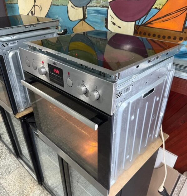 "AEG", GERMANY, polovvni inox komplet, rerna+ploča, extra šporet, 60 cm, prevoz ukljucen u cenu - Image 6
