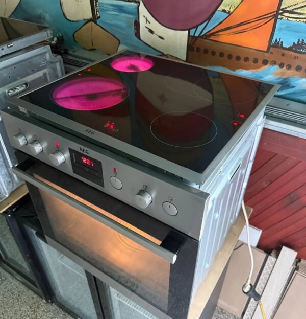"AEG", GERMANY, polovvni inox komplet, rerna+ploča, extra šporet, 60 cm, prevoz ukljucen u cenu - Image 3