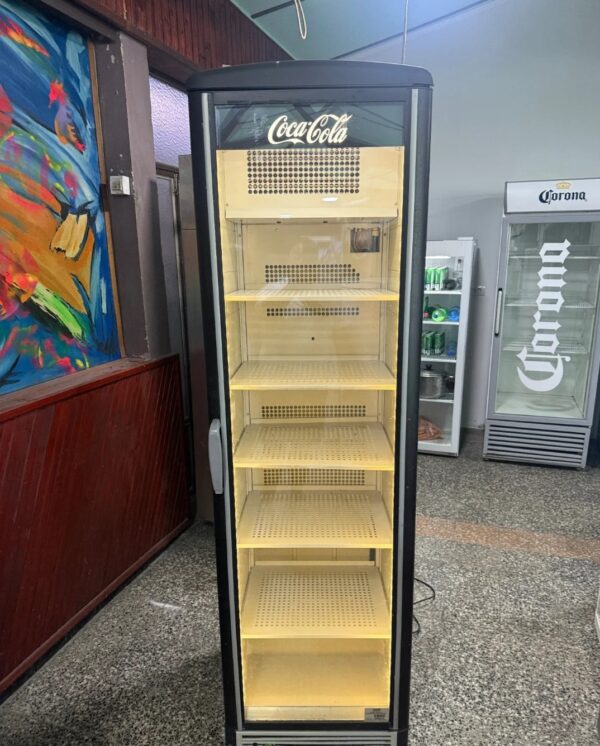"COCA COLA", GERMANY, Black Edition, FULL LED rasveta, 205 cm, extra model