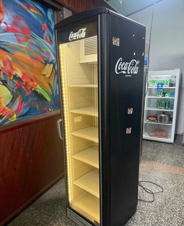 "COCA COLA", GERMANY, Black Edition, FULL LED rasveta, 205 cm, extra model - Image 7