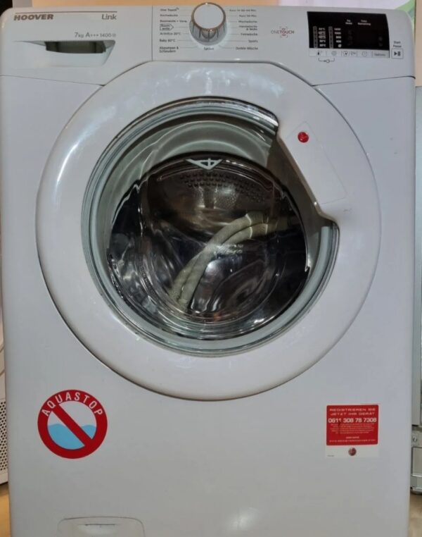 "Hoover", polovna veš mašina, slim(47 cm),  7kg, 1400 rpm, A+++, Inverter,  garancija 6 meseci - Image 2