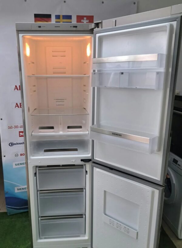 "Siemens", Inox, XXL, 200 cm polovan kombinovani frižider, No Frost, A+++ - Image 6