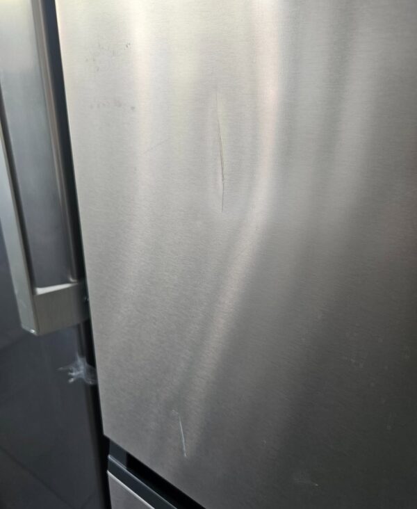 „Haier“, kombinovani frizider, inox, Total No Frost, 200 cm,  377 l. Garancija 25 meseci. Prevoz uključen u cenu. Rezervni delovi obezbeđeni 7 godina; moguć servis i posle isteka garancije. - Image 3