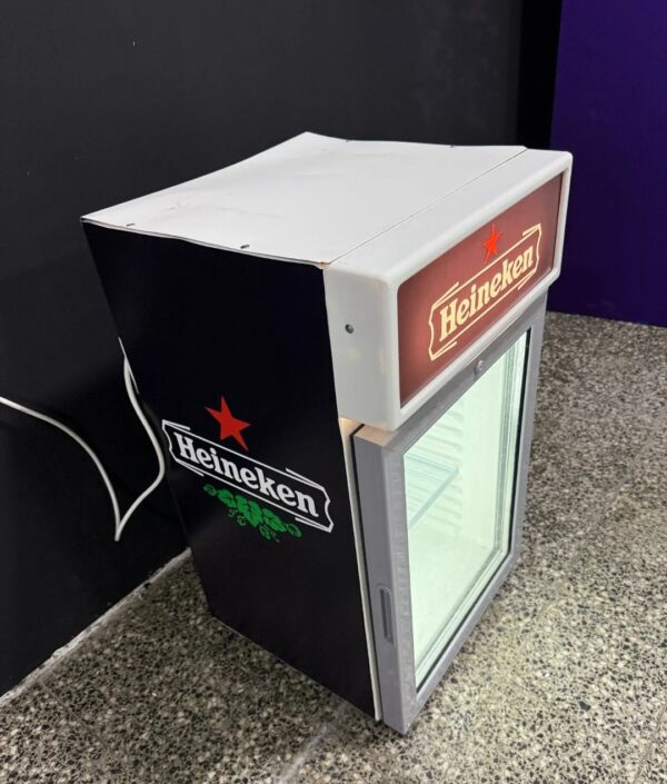 "HEINEKEN", BLACK polovna rashladna staklena vitrina, 85 cm, prevoz ukljucen u cenu