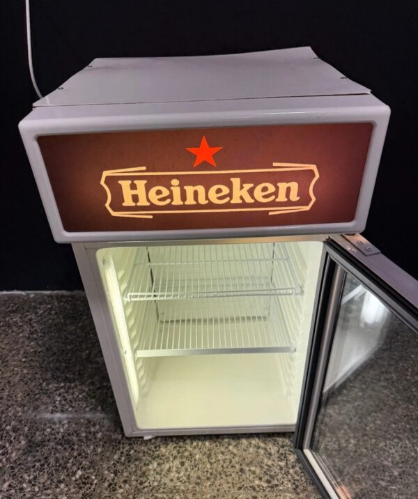"HEINEKEN", BLACK polovna rashladna staklena vitrina, 85 cm, prevoz ukljucen u cenu - Image 5