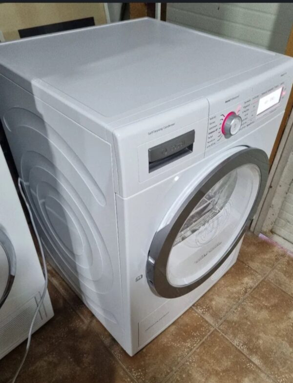 "Bosch Home Profesional", polovna masina za susenje vesa, uvoz CH, 8 kg, Toplotna Pumpa, touch, LED, sace, garancija 6 meseci, moguc prevoz - Slika 5