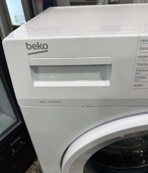 "BEKO", GERMANY, polovna ves masina, 1-8kg, 1400obrtaja, 55cm dubina, odlična, prevoz ukljucen u cenu - Slika 4