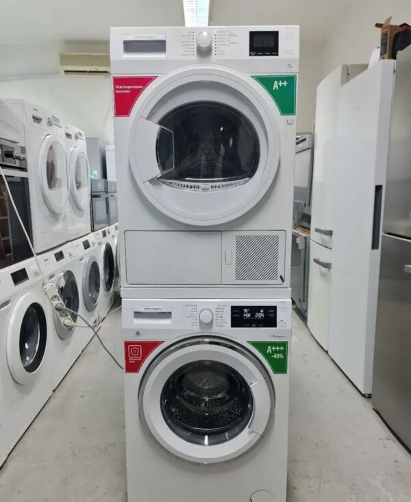 "Elektrabregenz", polovan komplet - masina za pranje i susenje vesa sa toplotnom pumpom, po 7 kg, garancija 6 meseci, moguc prevoz
