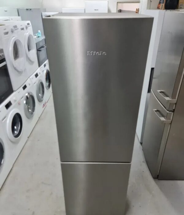 "Miele", polovan inox kombinovani frizider, 185cm, No Frost, Inverter,  PERFEKTAN, garancija 6 meseci, moguc prevoz