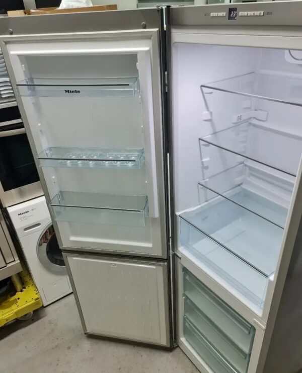 "Miele", polovan inox kombinovani frizider, 185cm, No Frost, Inverter,  PERFEKTAN, garancija 6 meseci, moguc prevoz - Slika 7
