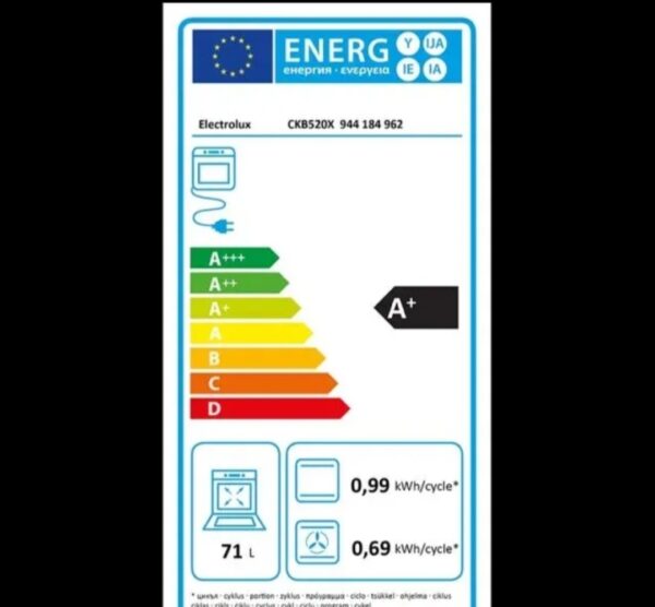 "Electrolux", ugradna rerna, novi model ,KVALITET, NOVA, garancija 6 meseci, moguc prevoz - Slika 6