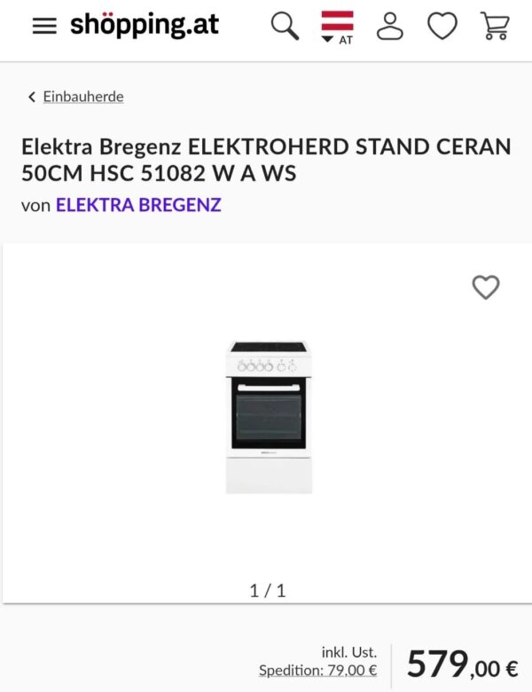 "Elektrabregenz", NOV sporet sa ravnom plocom 50cm sirine, garancija 6 meseci, moguc prevoz - Slika 11