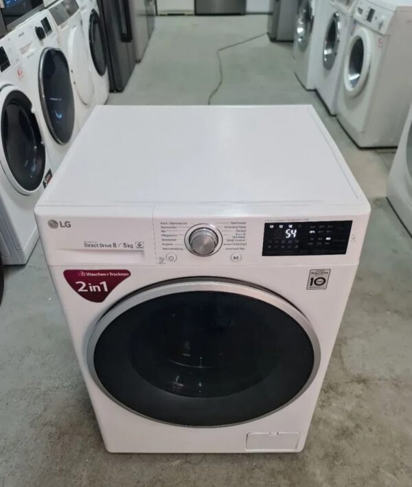 "LG", polovna kombinovana masina za pranje i susenje, 8/5, 1400rpm, A+++,  InverterDirectDrive, garancija 6 meseci, moguc prevoz